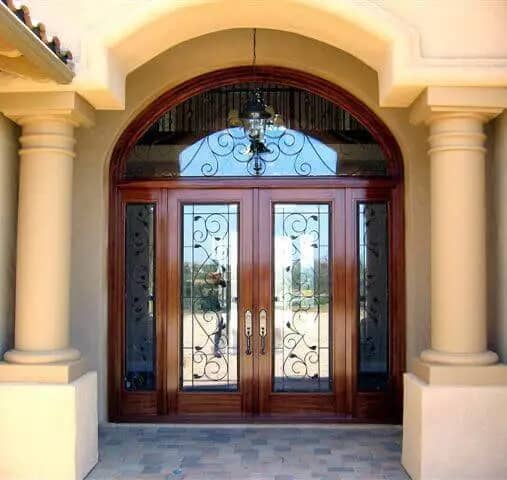 Glass door for home - Wood mark Pakistan